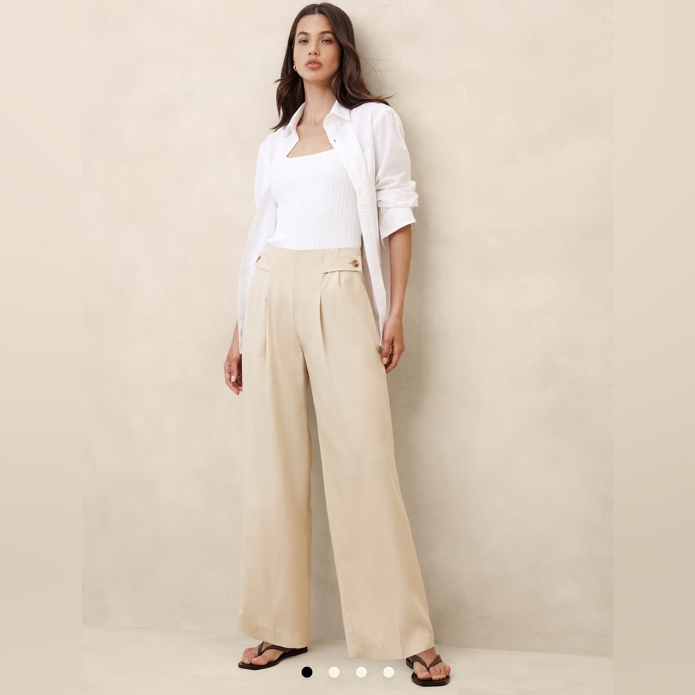 Banana Republic wide leg